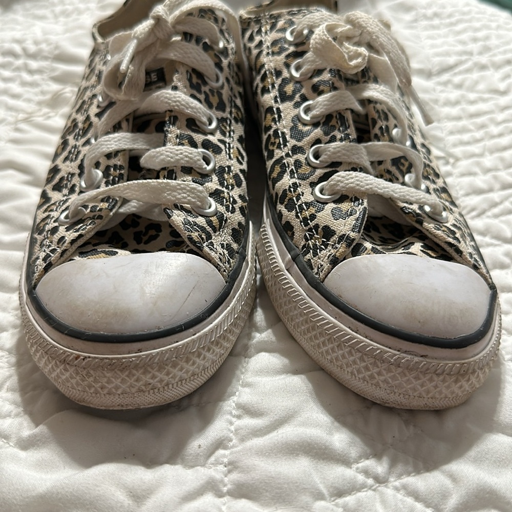 Converse leopard size 13 - Picture 2 of 7